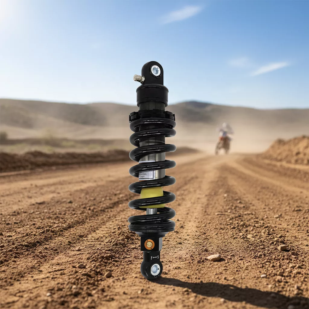 Rebound justerbar motorcykel støddæmper